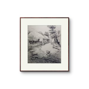 A ray of sunshine in the courtyard