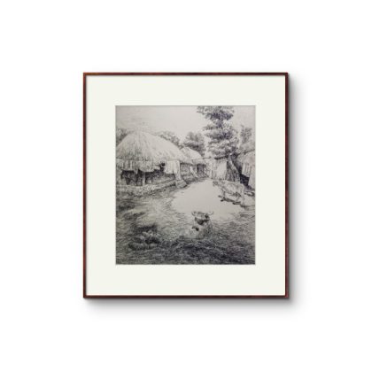 A ray of sunshine in the courtyard